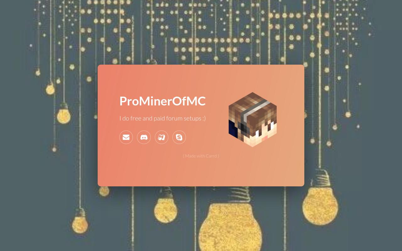 Carrd profile picture for @force
